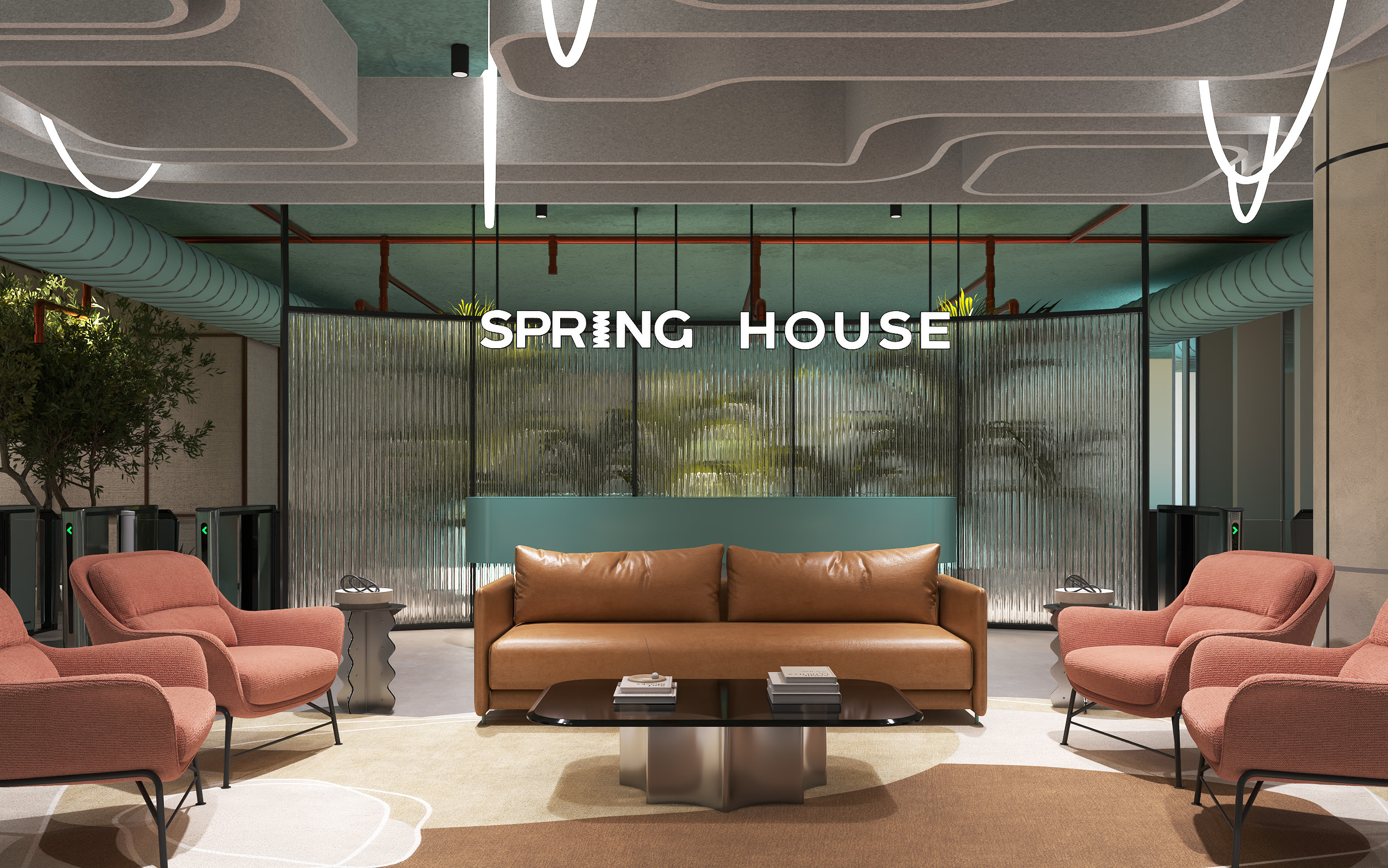 co work spaces – SpringHouse coworking office view